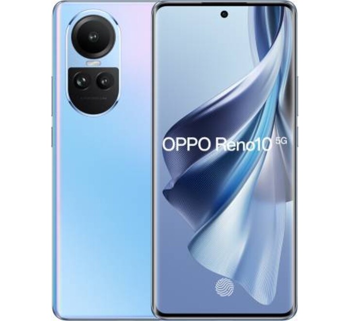 OPPO Reno10 5G (Ice Blue 256 GB)  (8 GB RAM) (RENO10 5G 8+256 I/BU)